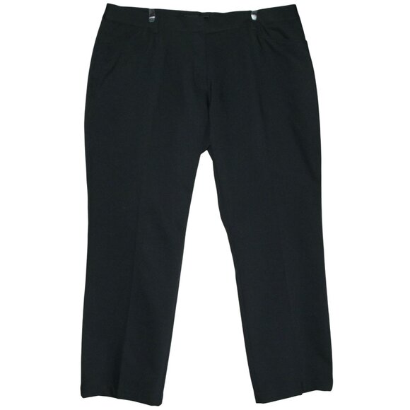 oobe Pants Womens 12 x 29" Gray Polyester Flat Front straight leg Uniform Work - Picture 1 of 10